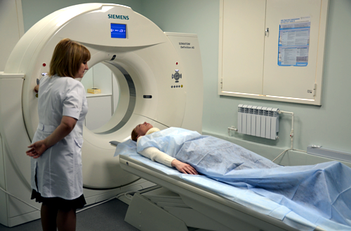 КТ исследование на томографе Siemens
